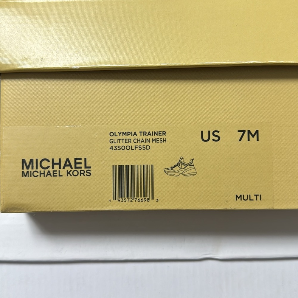 Michael Kors Olympia Platform Sneakers - Picture 6 of 6